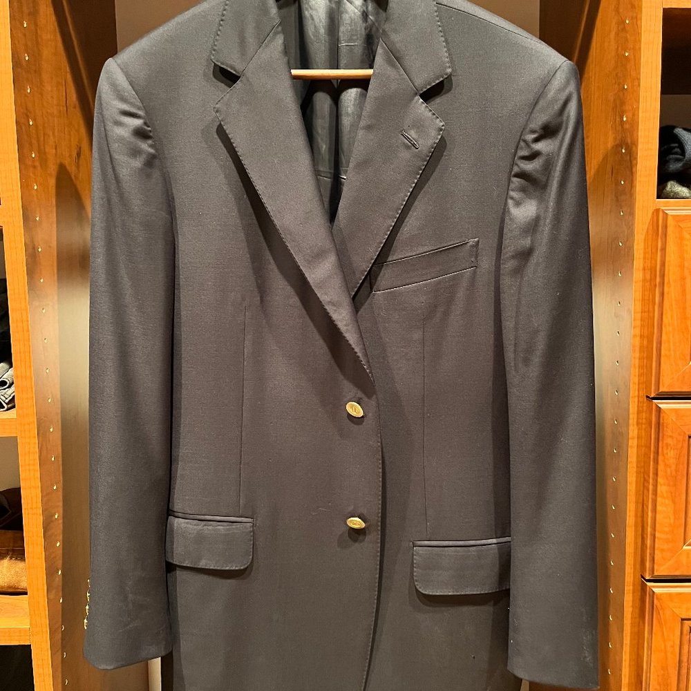 Ermenegildo Zegna Blue Blazer 40R